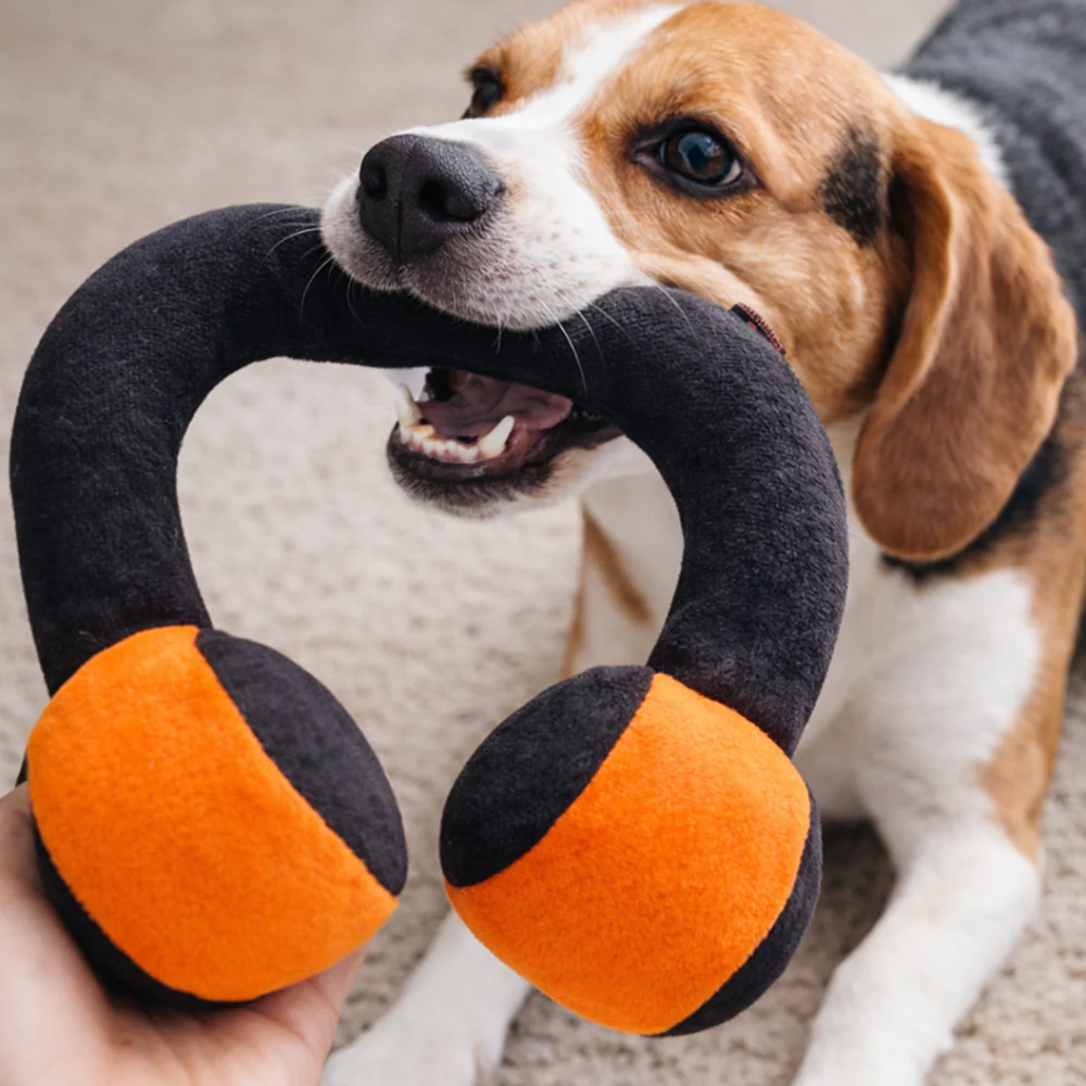 Pawgypets Headphone Plush Toy for Dogs - Image 4