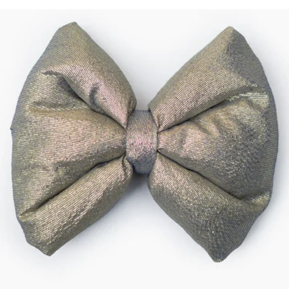 Pawgypets Party Wear Bowtie For Dogs and Cats (Gold) - Image 2