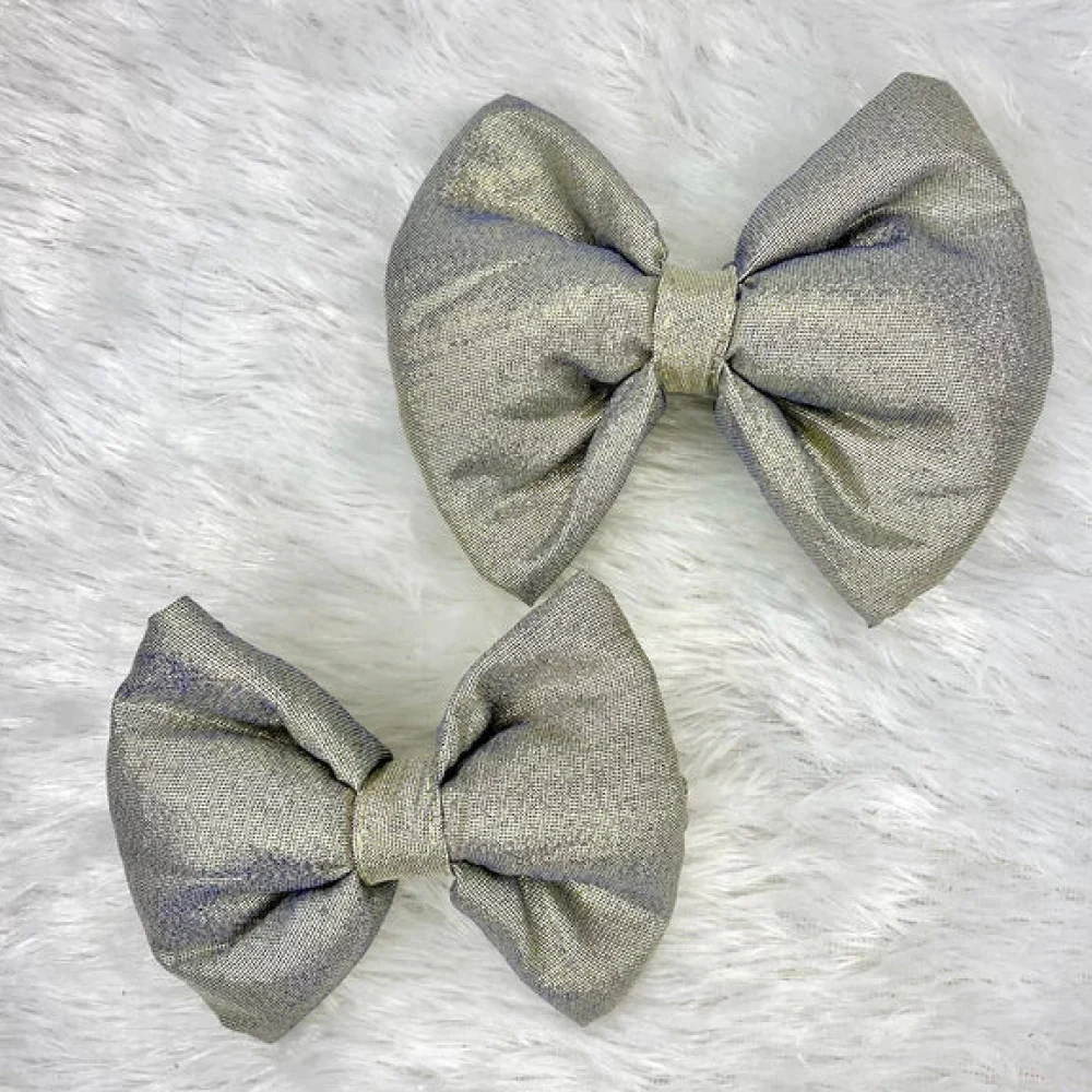 Pawgypets Party Wear Bowtie For Dogs and Cats (Gold) - Image 4