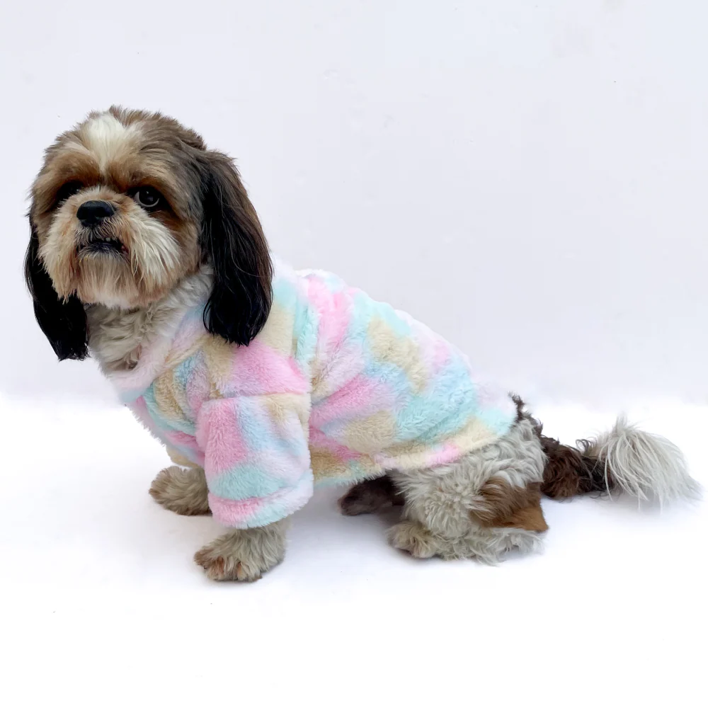 Pawgypets Rainbow Fur Sweater for Dogs and Cats - Image 2