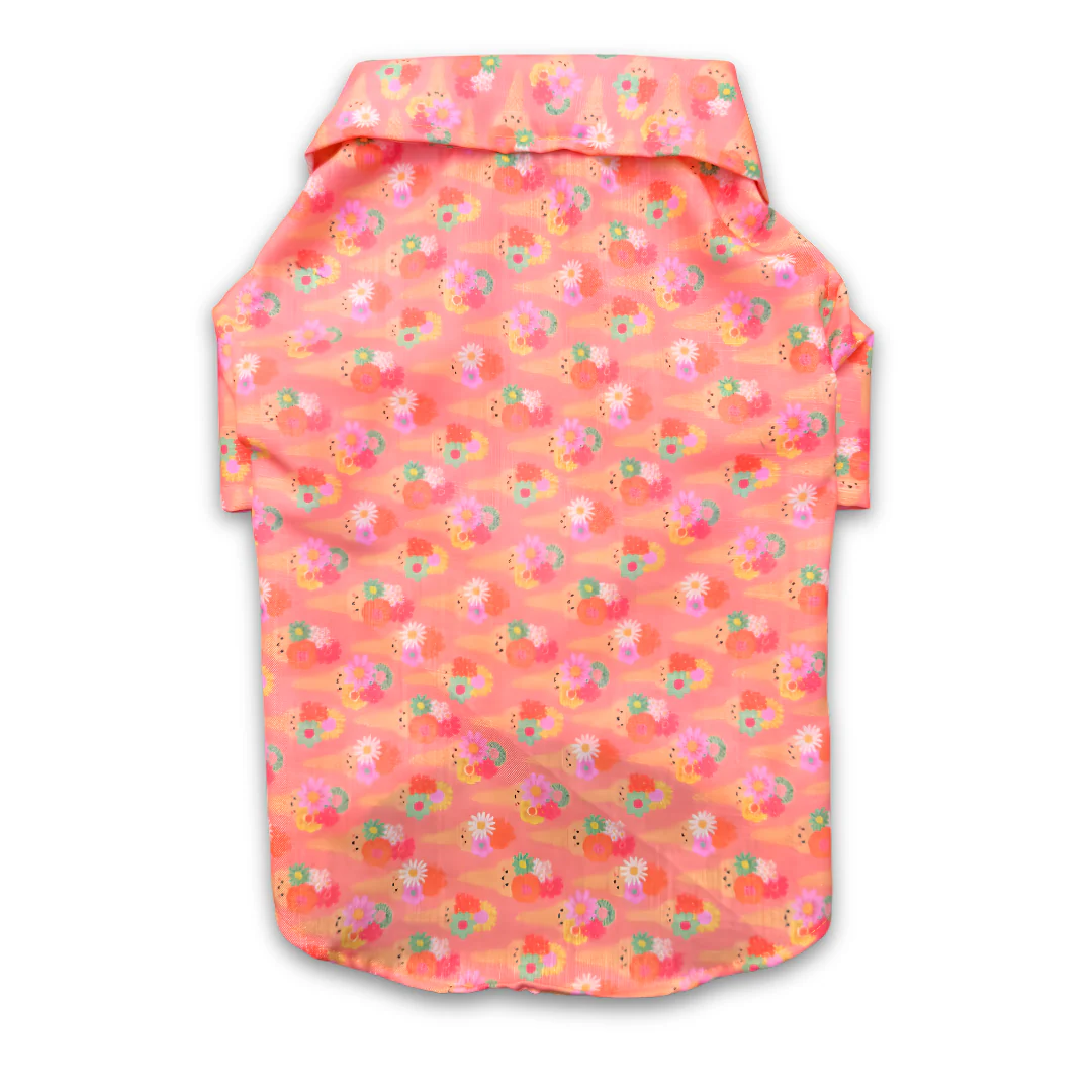 Pawgypets Softy Casual Shirt for Dogs (Peach) - Image 4