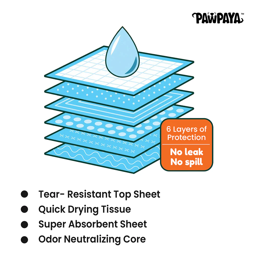 Pawpaya Carbon Training Pad for Dogs (White) - Image 3