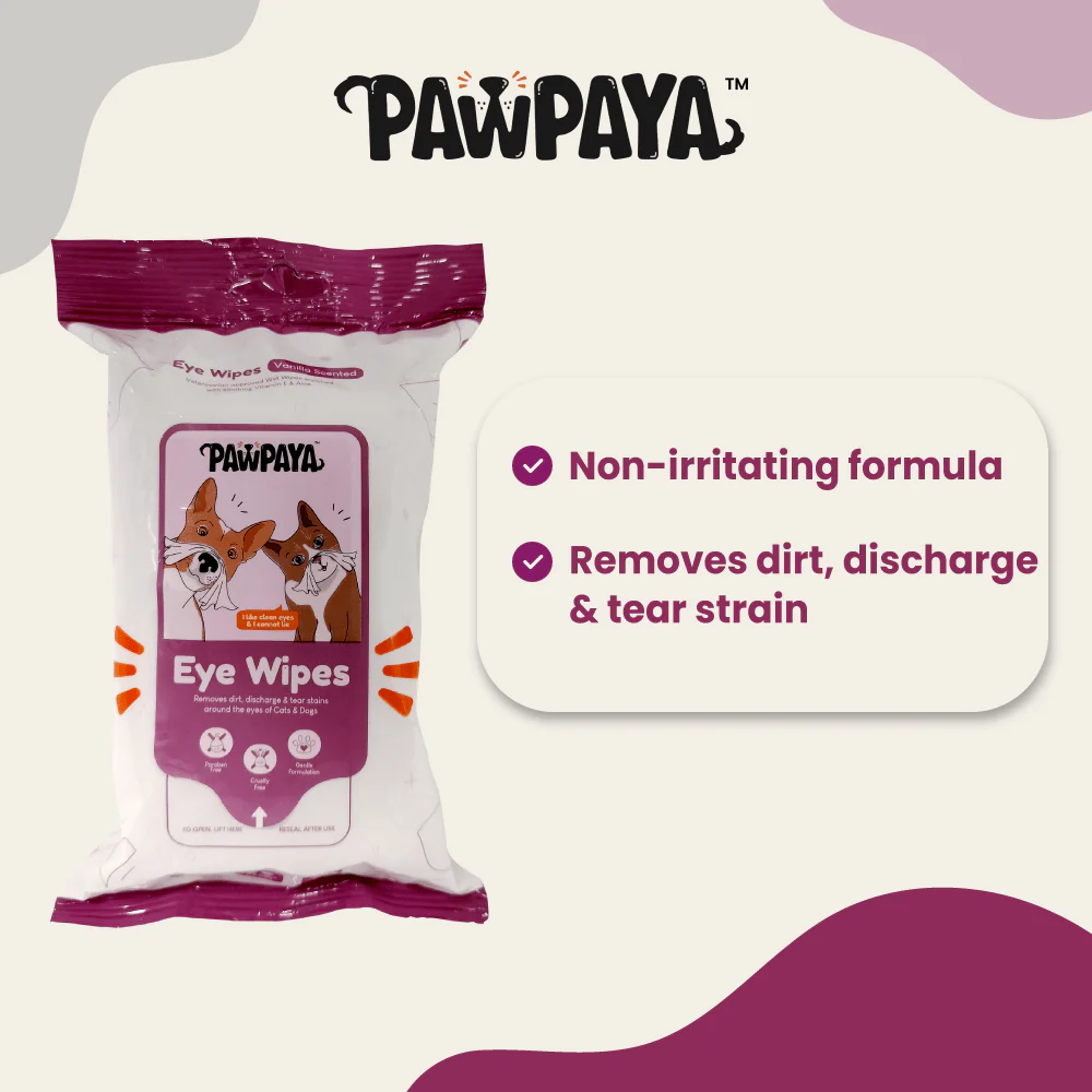 Pawpaya Eye Wipes for Dogs and Cats - Image 4