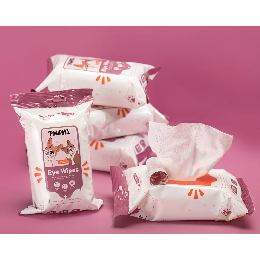 Pawpaya Eye Wipes for Dogs and Cats - Image 5