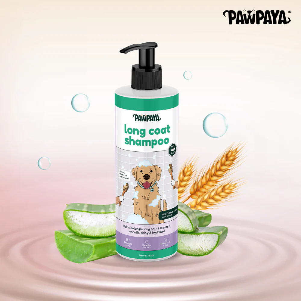 Pawpaya Long Coat Shampoo for Dogs - Image 2