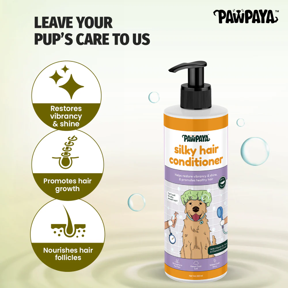 Pawpaya Silky Hair Conditioner for Dogs - Image 5