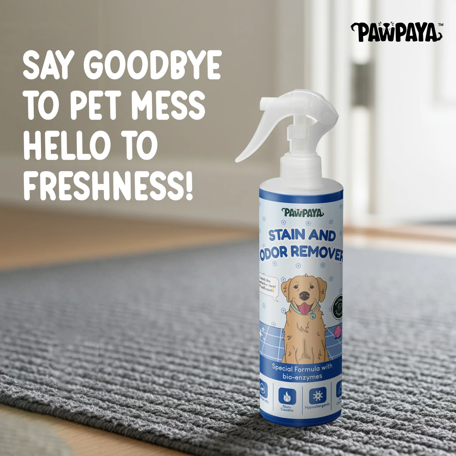 Pawpaya Stain and Odour Remover for Dogs - Image 2