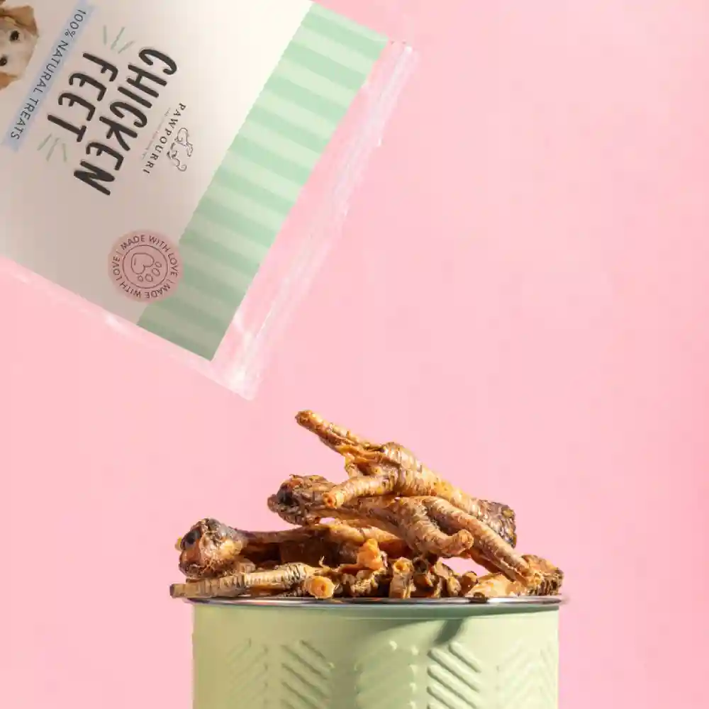Pawpourri 100% Natural Chicken Feet Dog Treat - Image 4