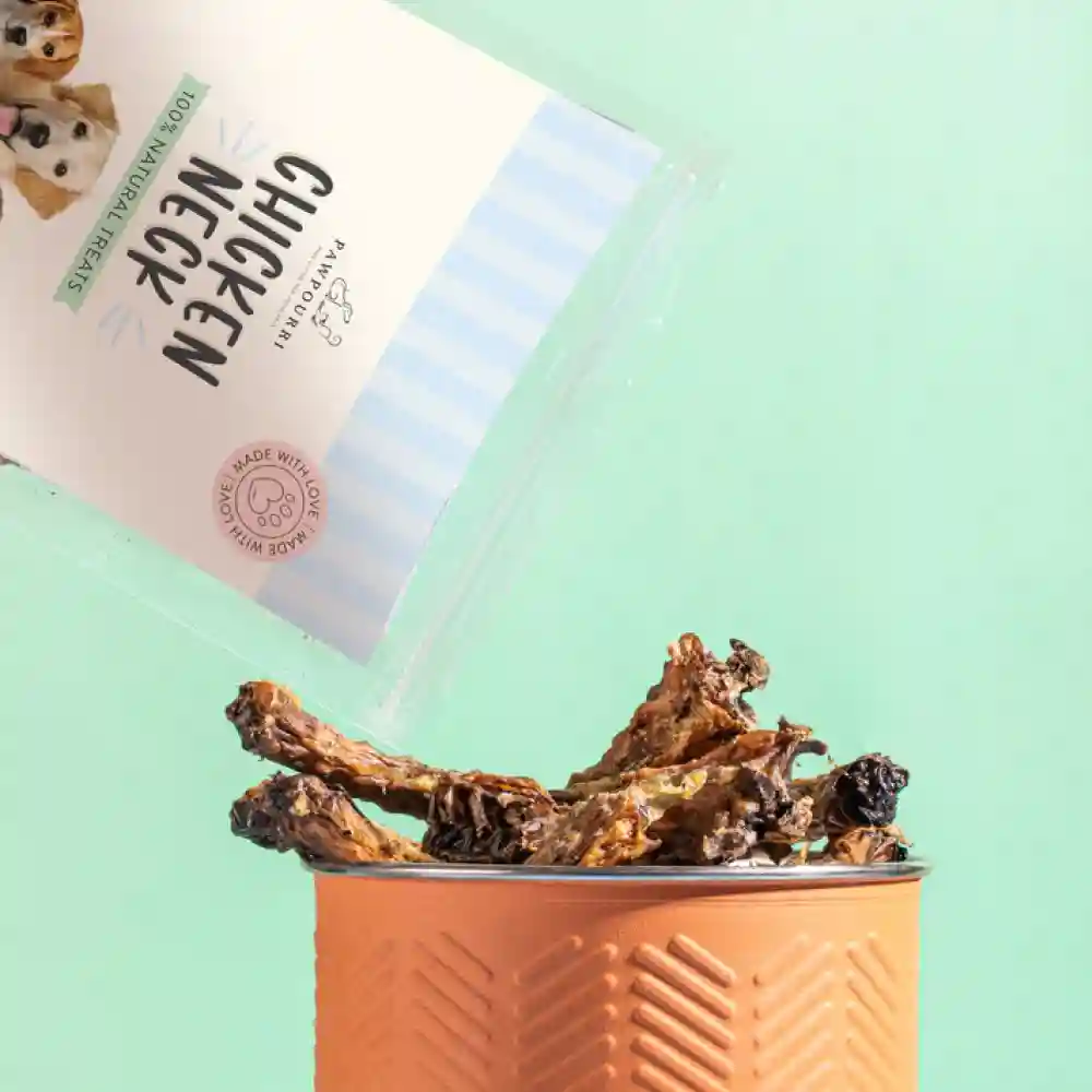 Pawpourri 100% Natural Chicken Neck Jerky Dog Treat - Image 4