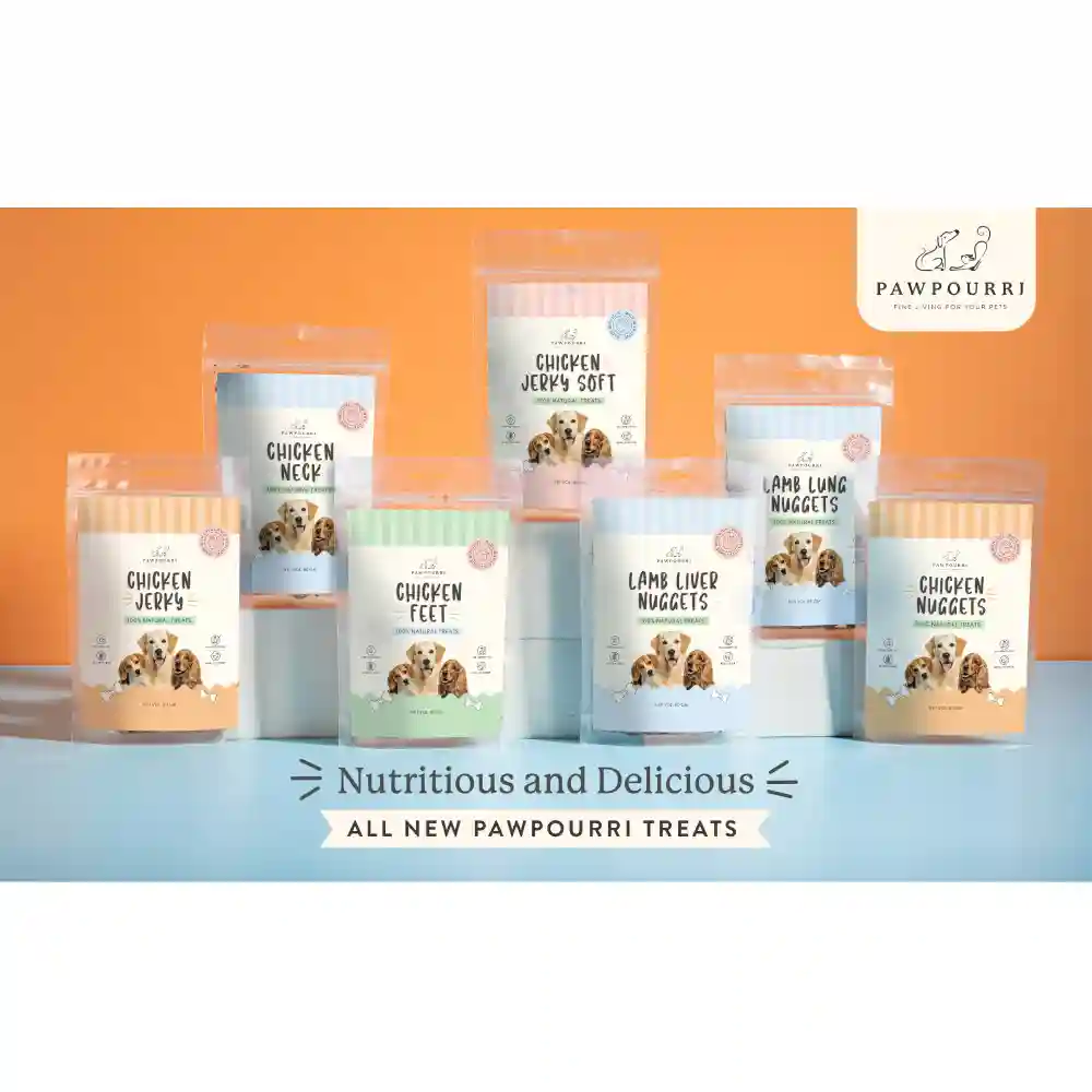 Pawpourri 100% Natural Lamb Lung Nuggets Dog Treat - Image 5