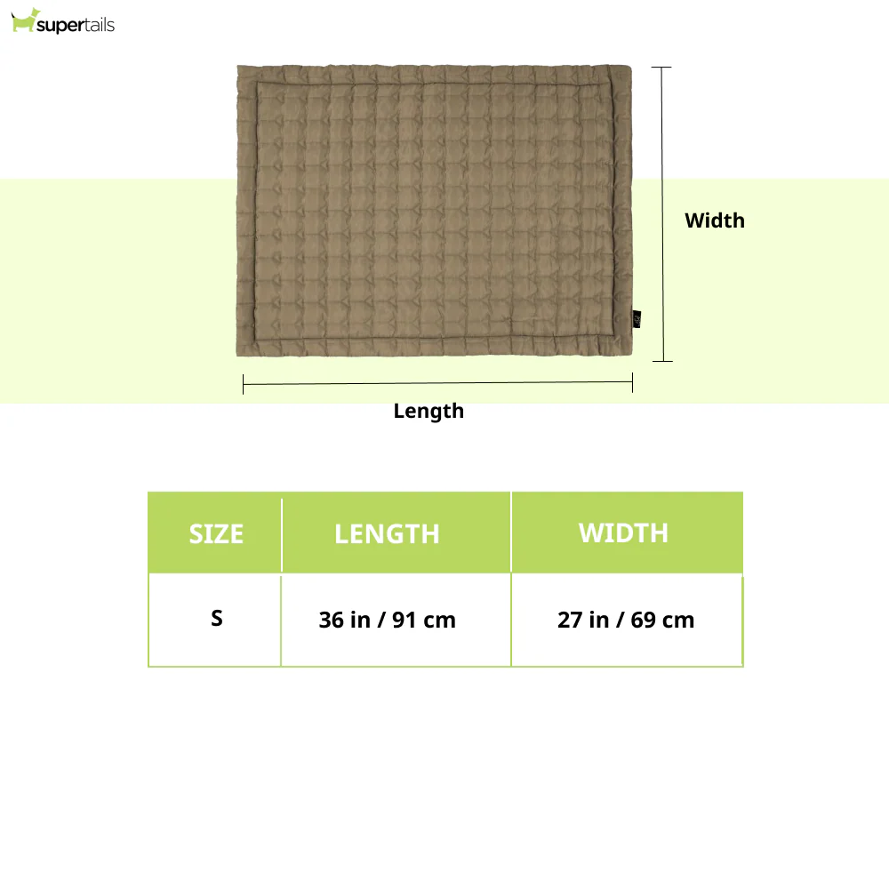 Pawpourri Travel Mat for Dogs and Cats (Brown) - Image 2