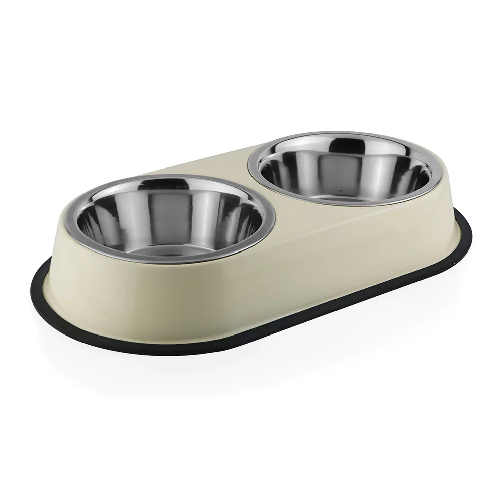 Pawpourri Home Double Diner Set for Dogs and Cats - Image 2
