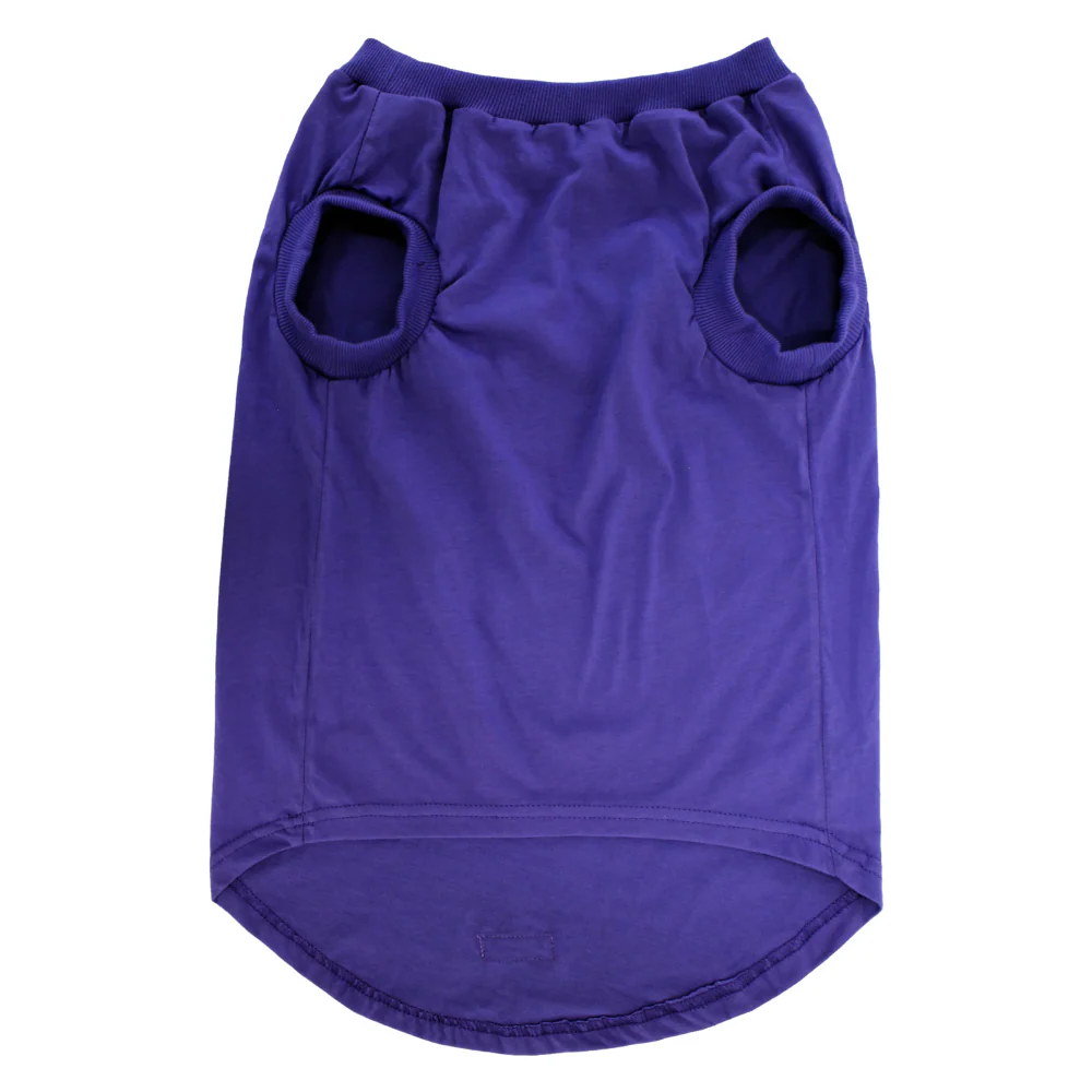 Pawpourri Living with My Parents T Shirt for Dogs (Purple) - Image 3