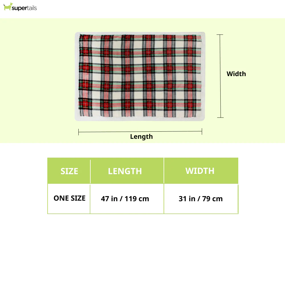 Pawpourri Plaid Xmas Blanket for Dogs - Image 2