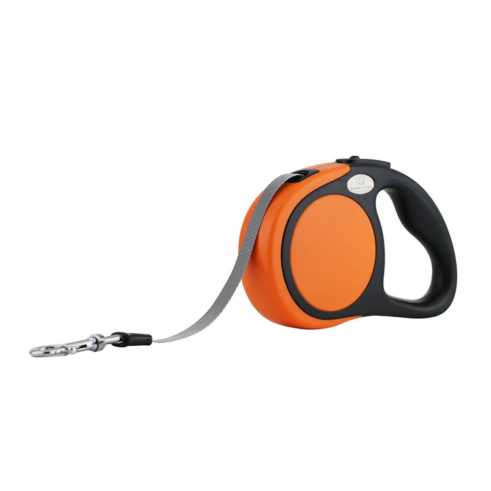 Pawpourri Retractable Leash for Dogs and Cats (Orange) - Image 4