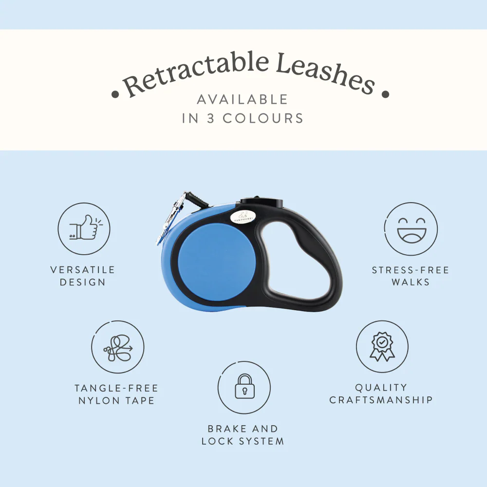 Pawpourri Retractable Leash for Dogs (Grey) - Image 4