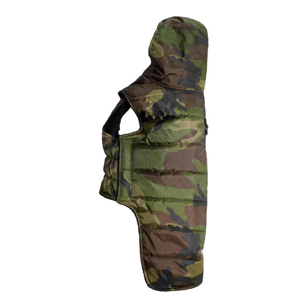 Pawpourri Ribstop Camo Printed Jacket for Dogs and Cats (Green) - Image 4