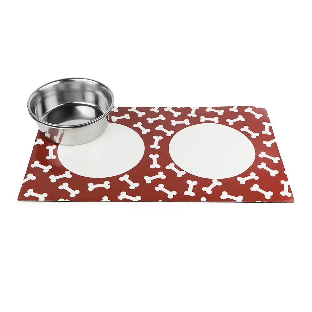 Pawpourri Stay On Mat for Dogs and Cats (Red) - Image 3