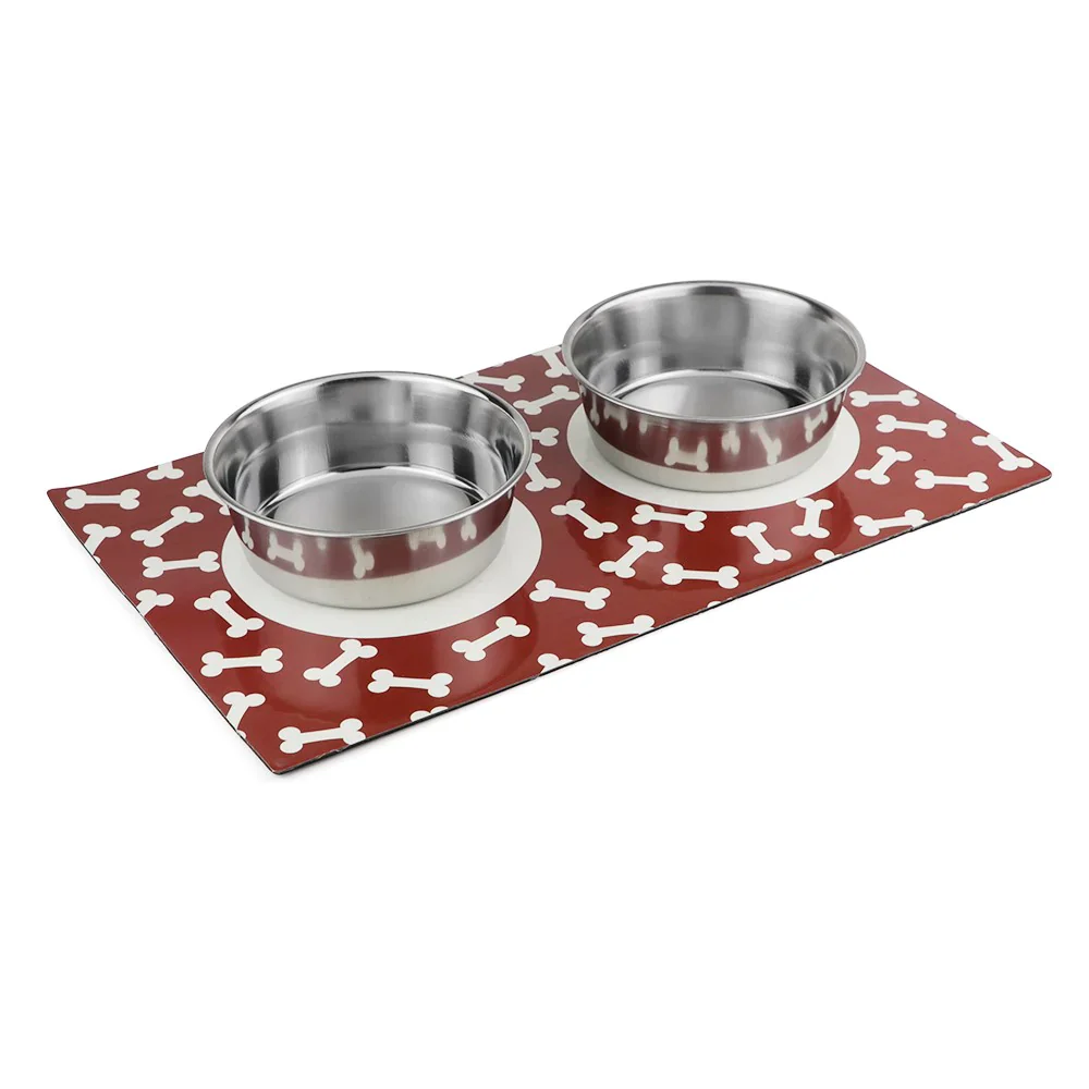 Pawpourri Stay On Mat for Dogs and Cats (Red) - Image 4