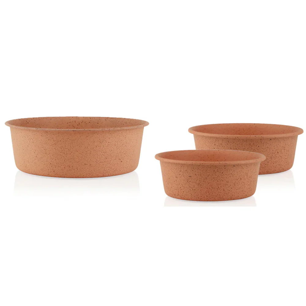 Pawpourri Speckle Bowl for Dogs and Cats (Peach) - Image 2