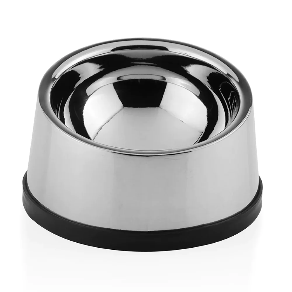 Pawpourri Stainless Steel Tilted Bowl for Dogs and Cats - Image 2