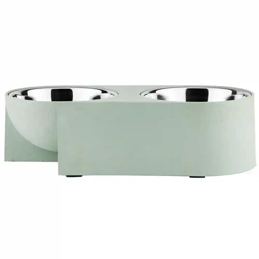 Pawpourri Sustainable Dual Diner for Dogs (Mint Green) - Image 3