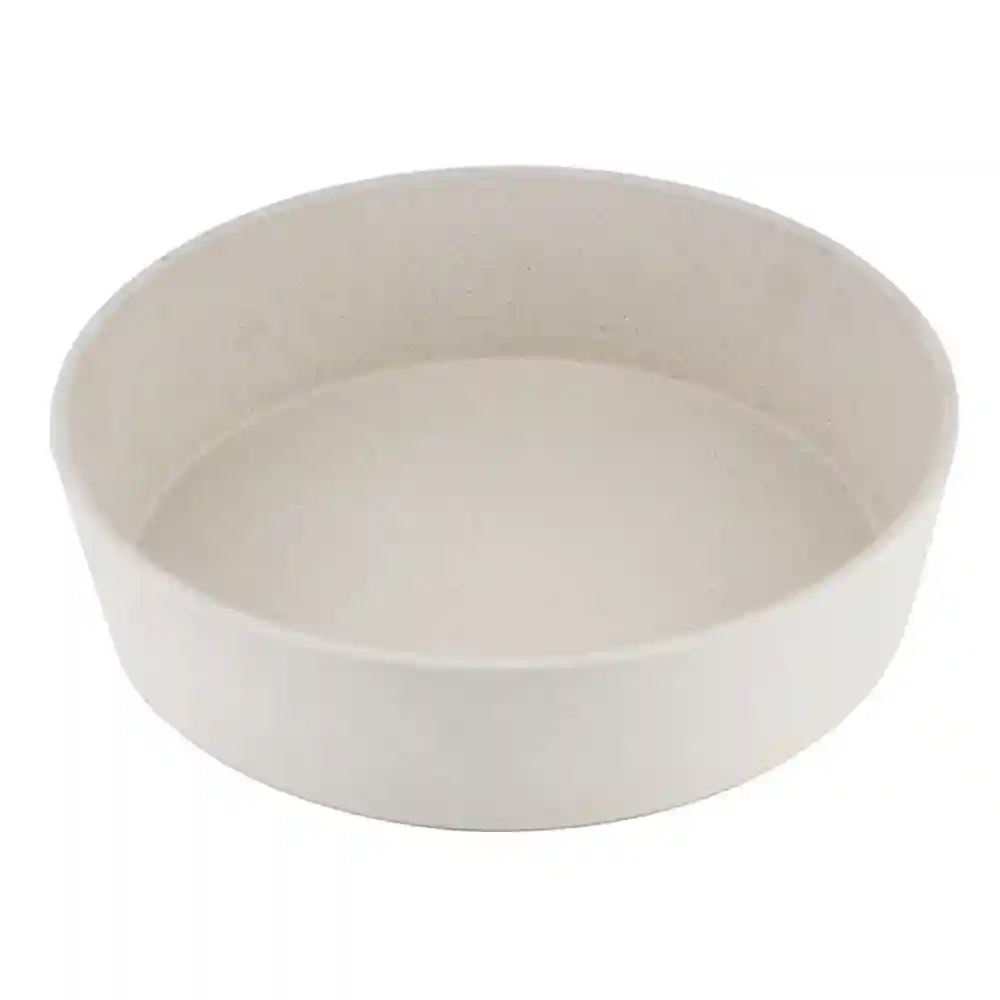 Pawpourri Sustainable Food & Water Feeder for Dogs (Off White)