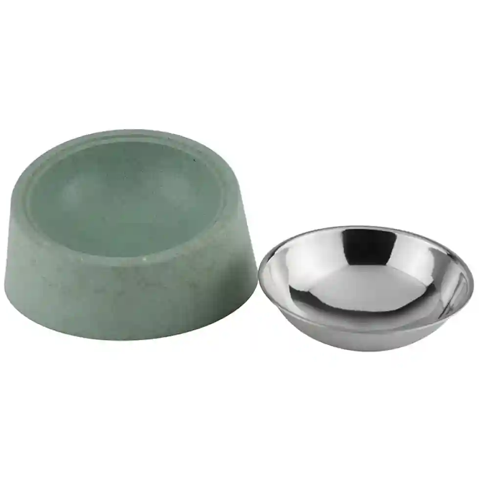 Pawpourri Sustainable Tilted Bowl for Dogs (Mint Green) - Image 2