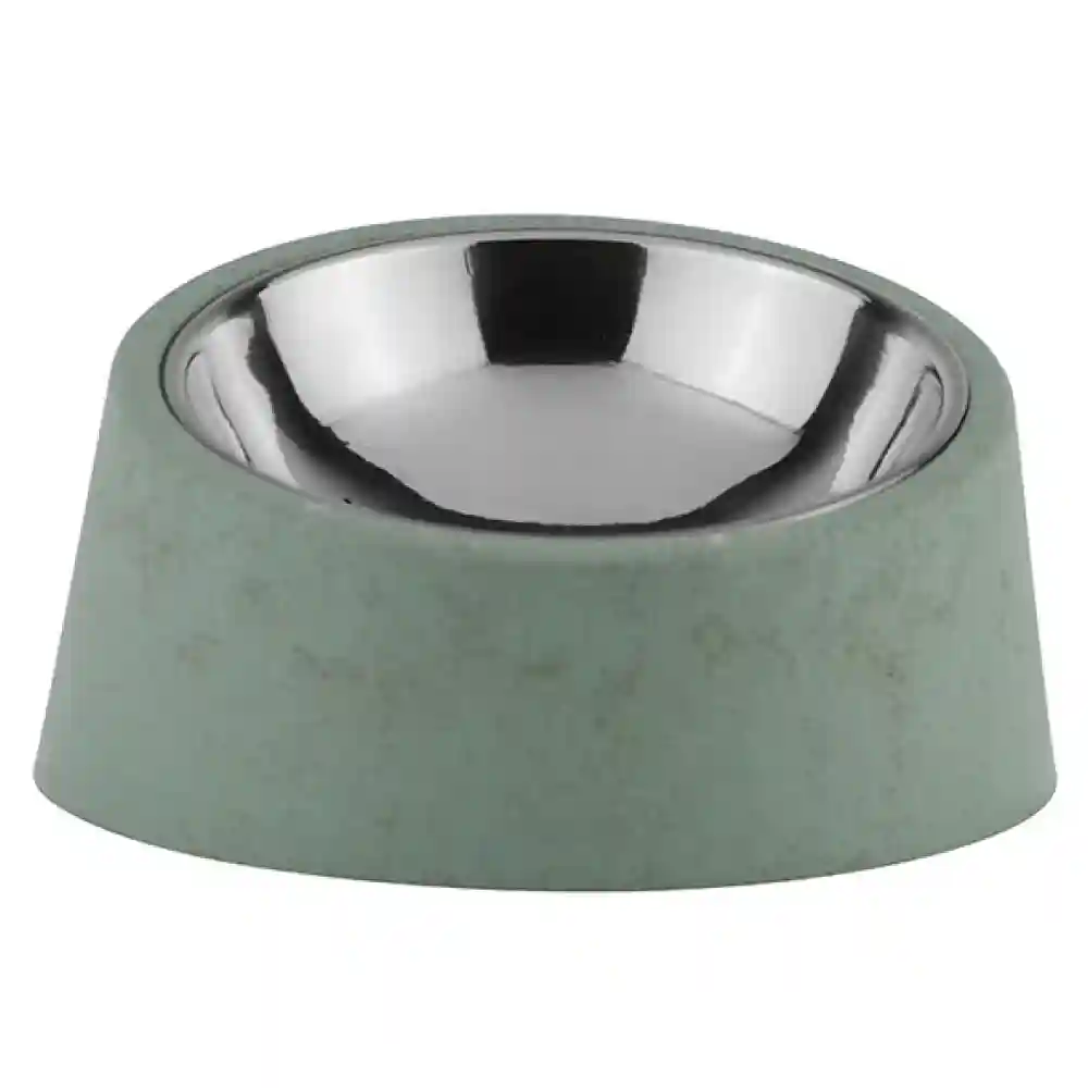 Pawpourri Sustainable Tilted Bowl for Dogs (Mint Green) - Image 3