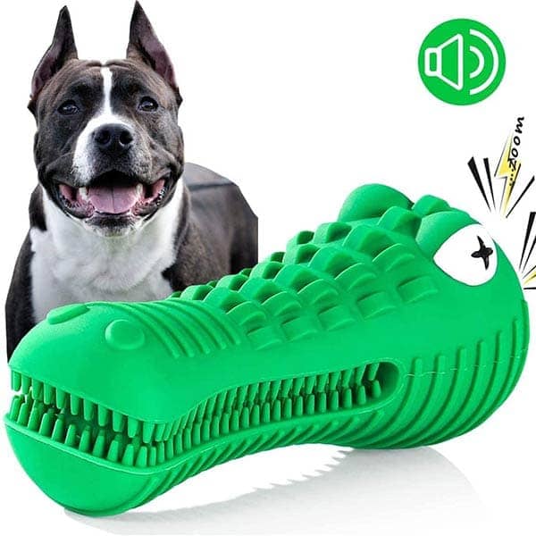 Pawsindia Croc Dental Toy for Dogs - Image 3