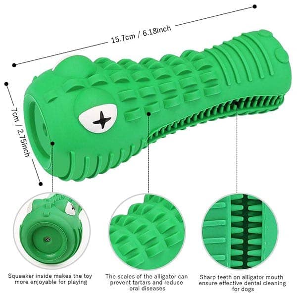 Pawsindia Croc Dental Toy for Dogs - Image 6