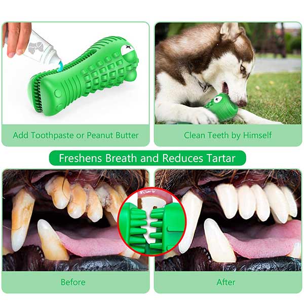 Pawsindia Croc Dental Toy for Dogs - Image 9