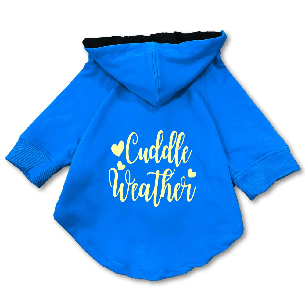 Pawsindia Cuddle Weather Hoodie for Dogs (Blue) - Image 3