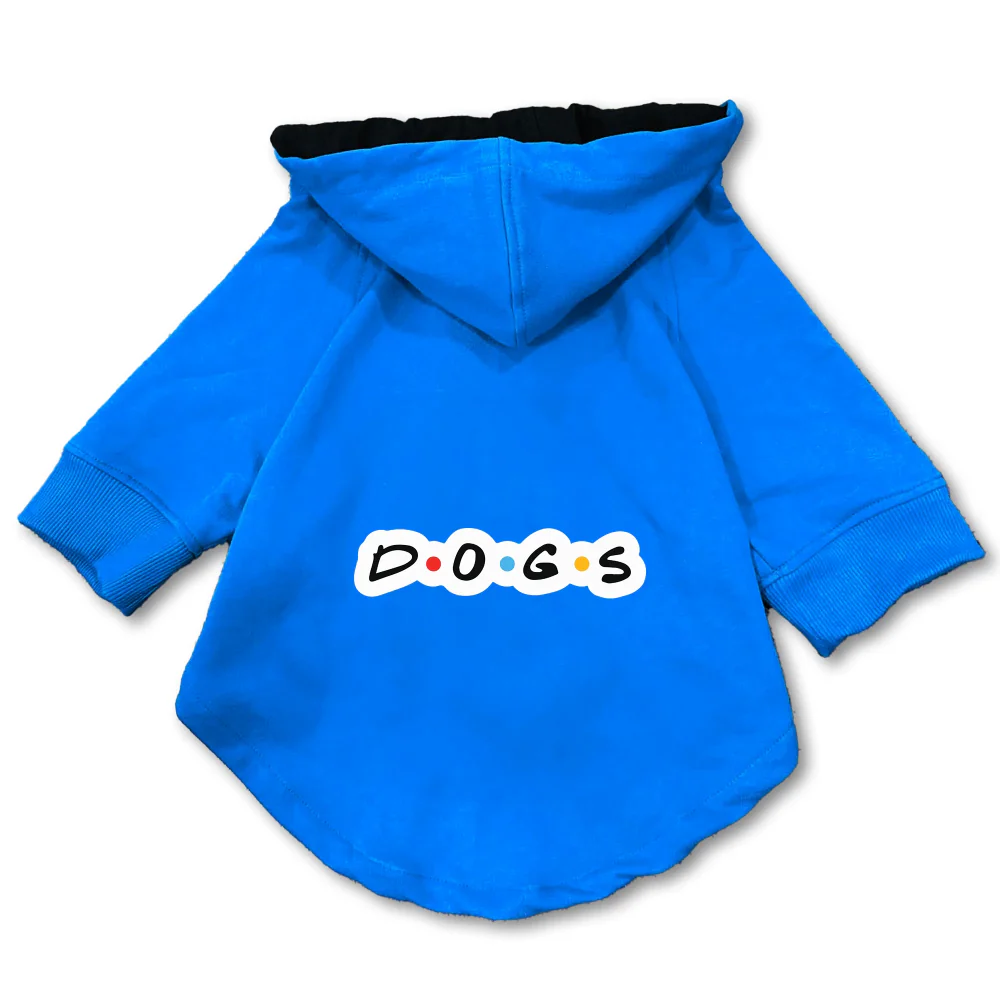 Pawsindia D.O.G.S Hoodie for Dogs (Blue) - Image 3
