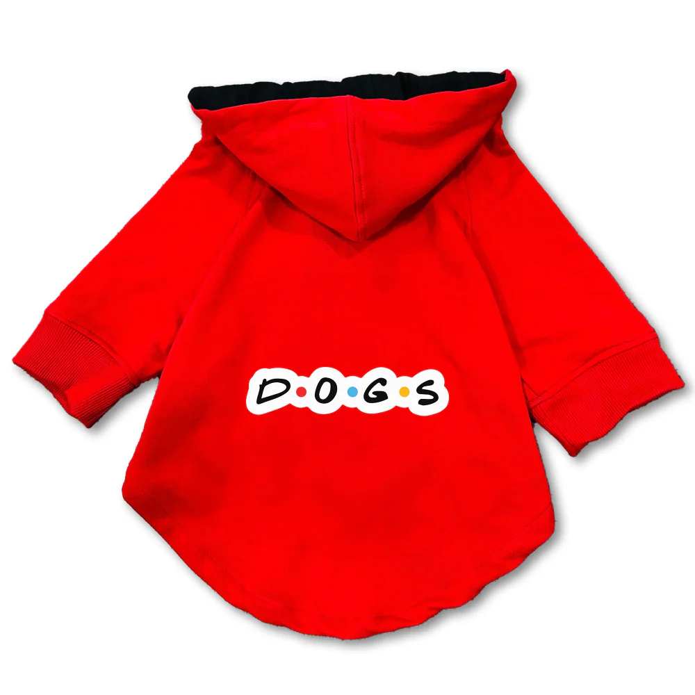 Pawsindia D.O.G.S Hoodie for Dogs (Red) - Image 3