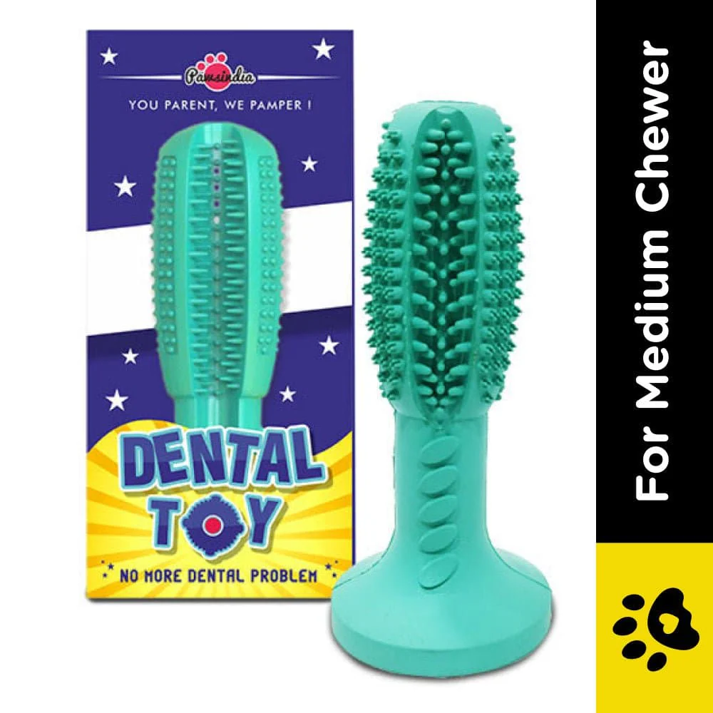 Pawsindia Dental Toy for Dogs (Blue) - Image 2