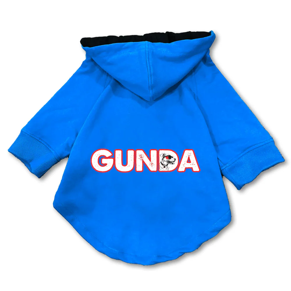 Pawsindia Gunda Hoodie for Dogs (Blue) - Image 3