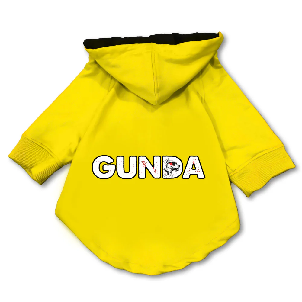 Pawsindia Gunda Hoodie for Dogs (Yellow) - Image 3