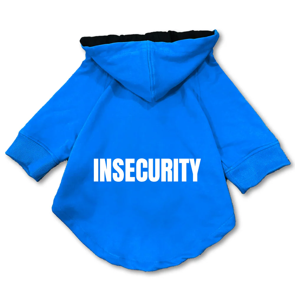 Pawsindia Insecurity Hoodie for Dogs (Blue) - Image 3