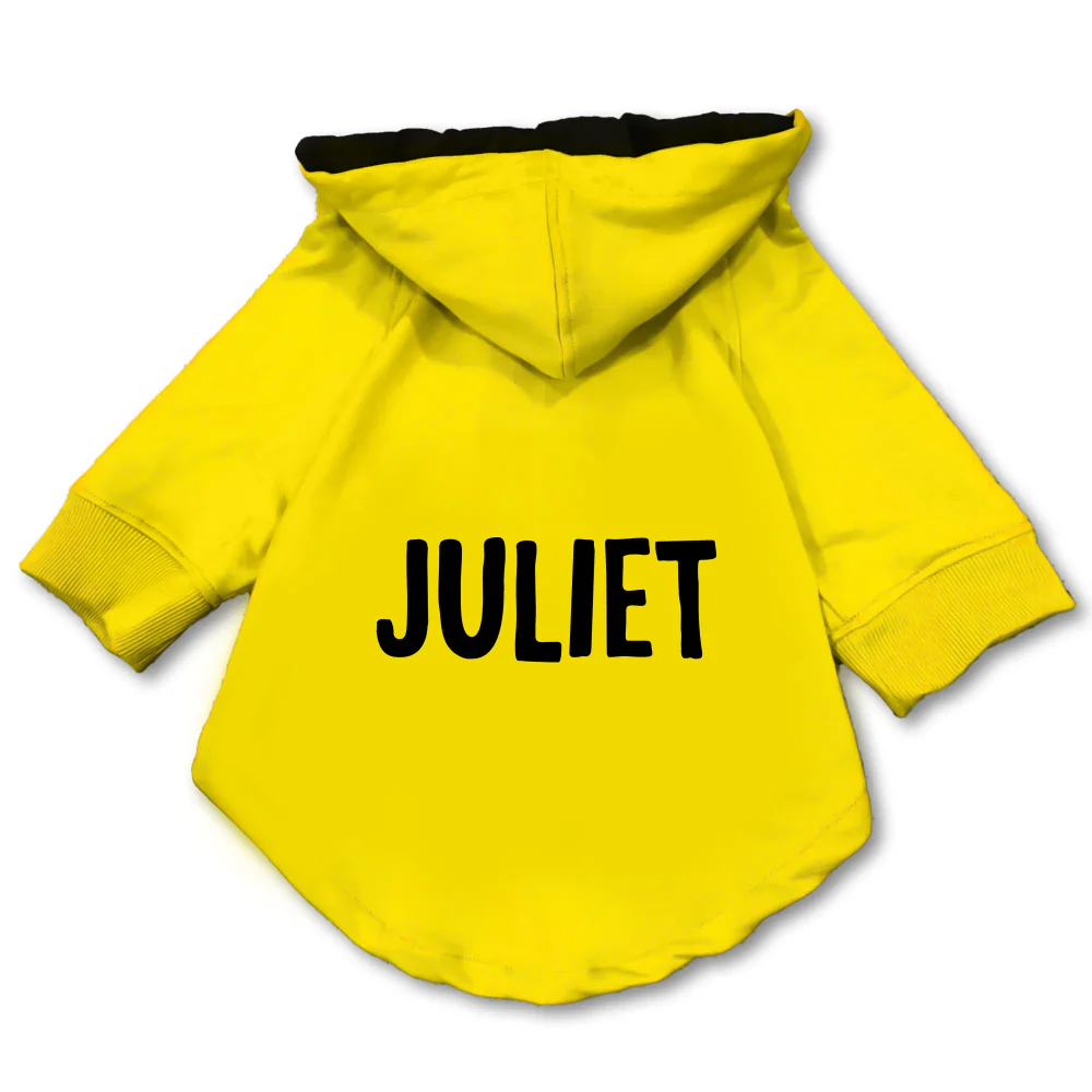Pawsindia Juliet Hoodie for Dogs (Yellow) - Image 3