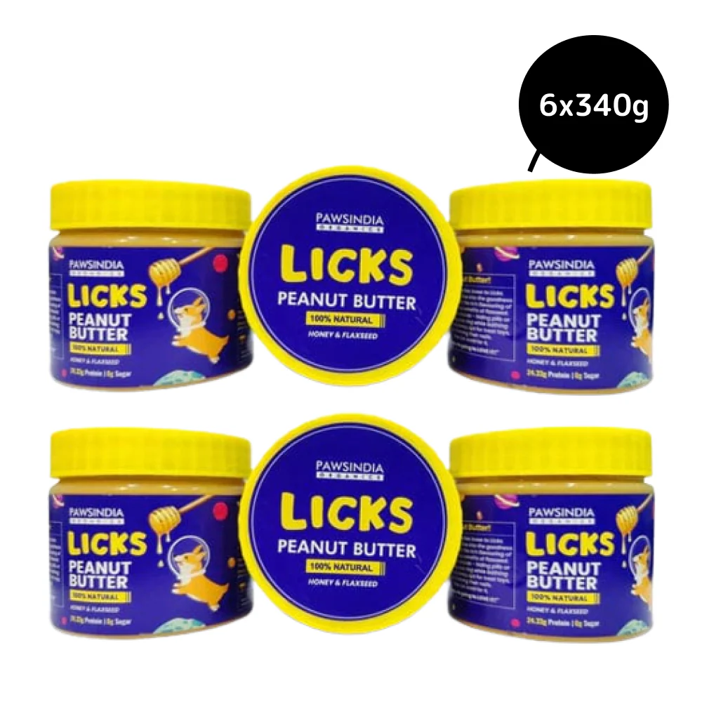 Pawsindia Organics Licks Peanut Butter for Dogs - Image 5