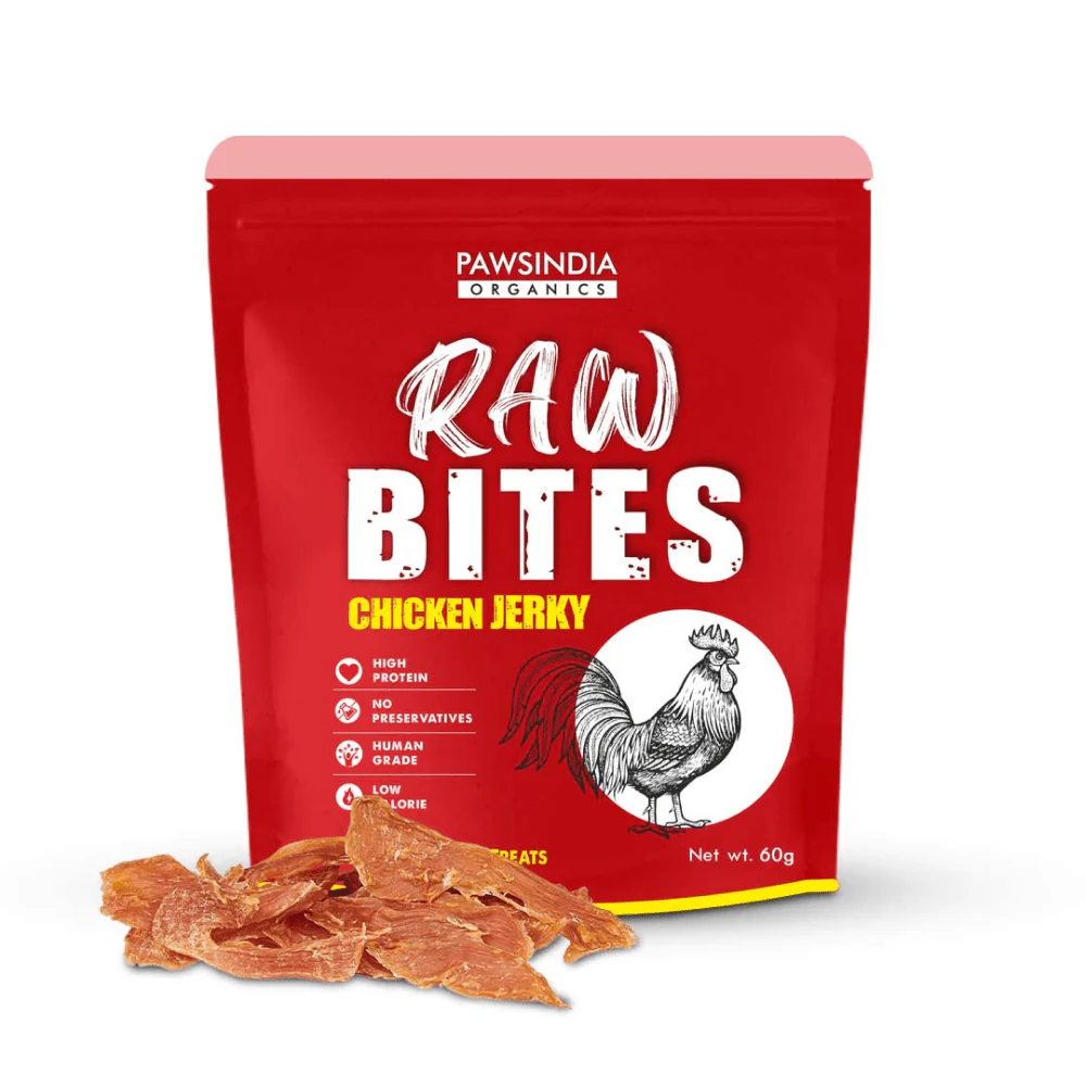 Pawsindia Organics Raw Bites Chicken Jerky Dog Treats - Image 2