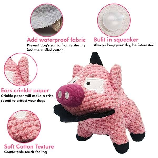 Pawsindia Peppa the Pig Toy for Dogs - Image 5