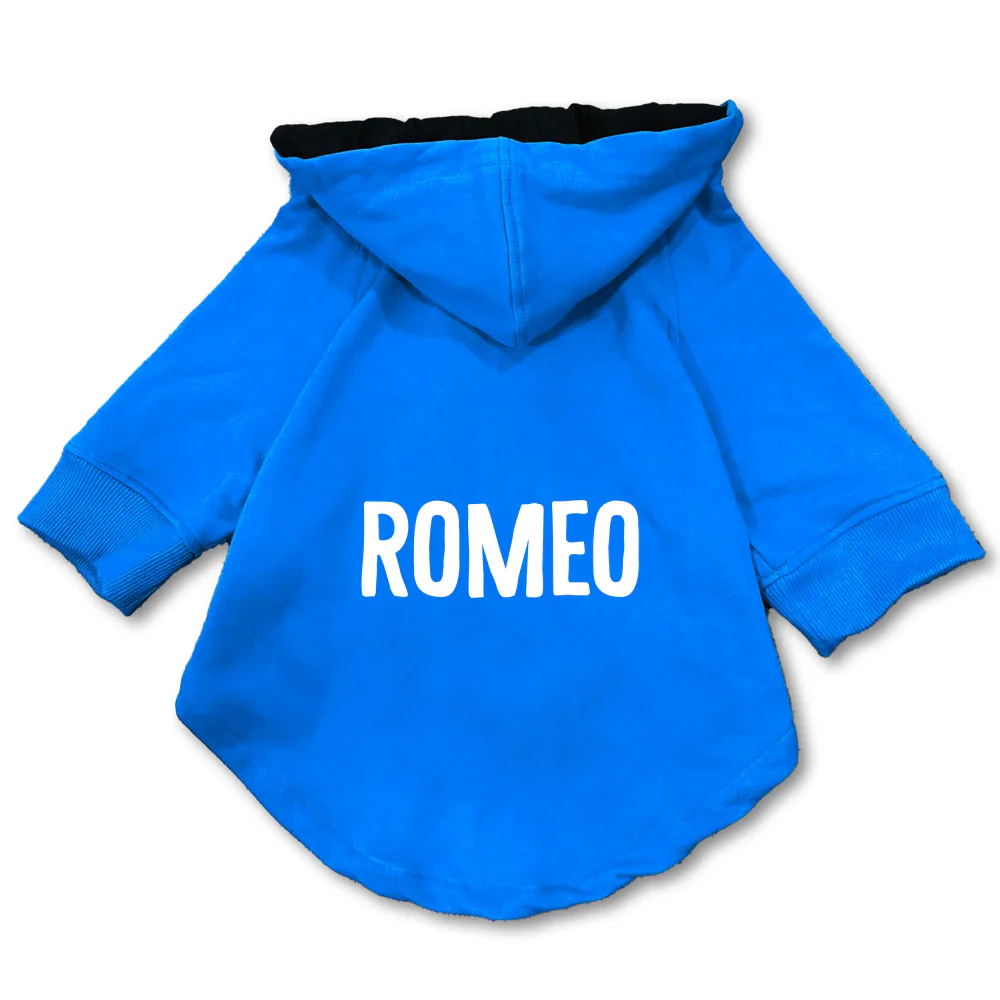 Pawsindia Romeo Hoodie for Dogs (Blue) - Image 3