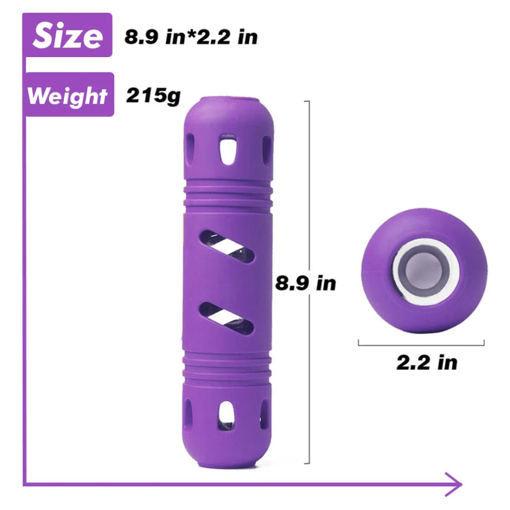 Pawsindia Rubber Bottle Chew Toy for Dogs (Purple) - Image 3