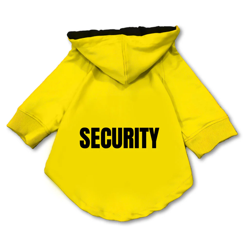 Pawsindia Security Hoodie for Dogs (Yellow) - Image 3
