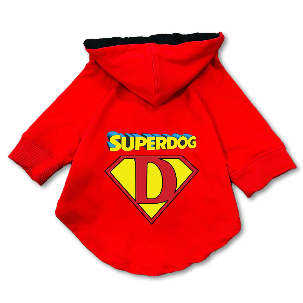 Pawsindia SuperDog Hoodie for Dogs (Red) - Image 3