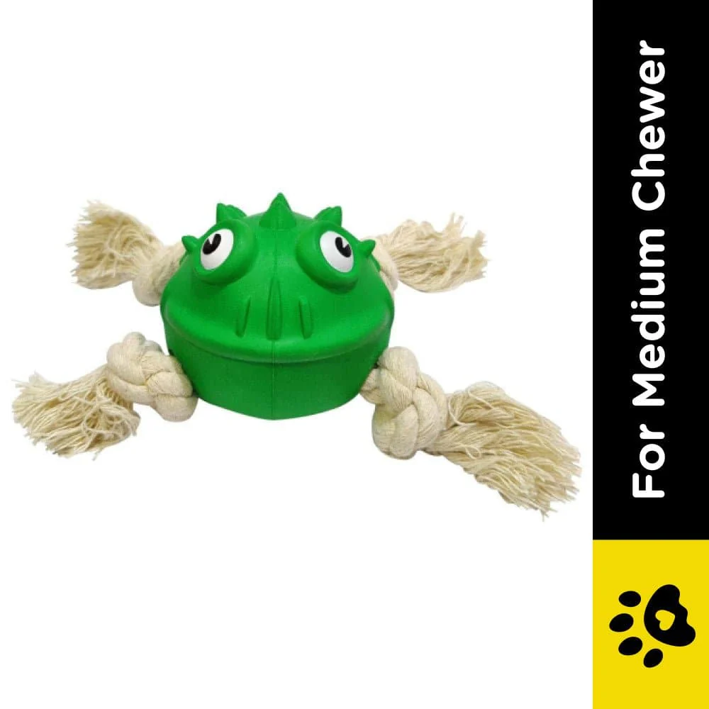 Pawsindia The Mighty Toad Toy for Dogs - Image 2