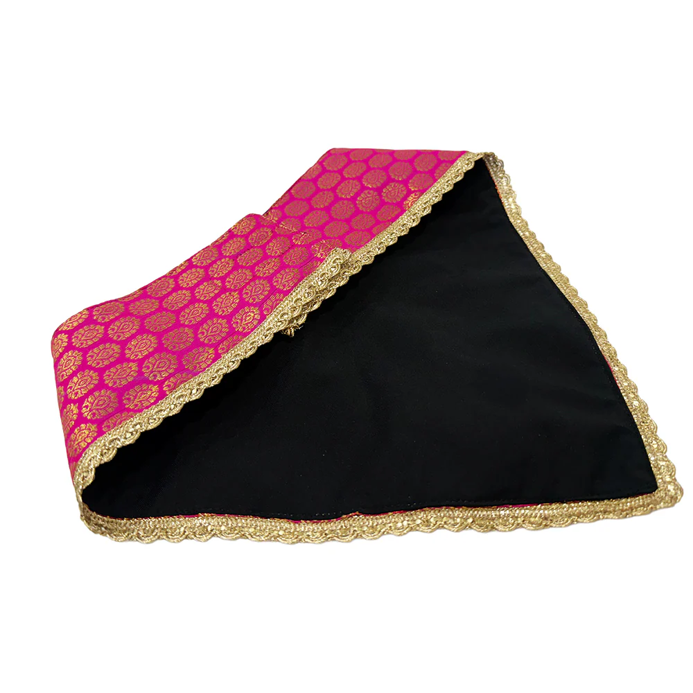 PawsIndia Traditional Royal Brocade Tuxedo for Dogs and Cats (Pink) - Image 6