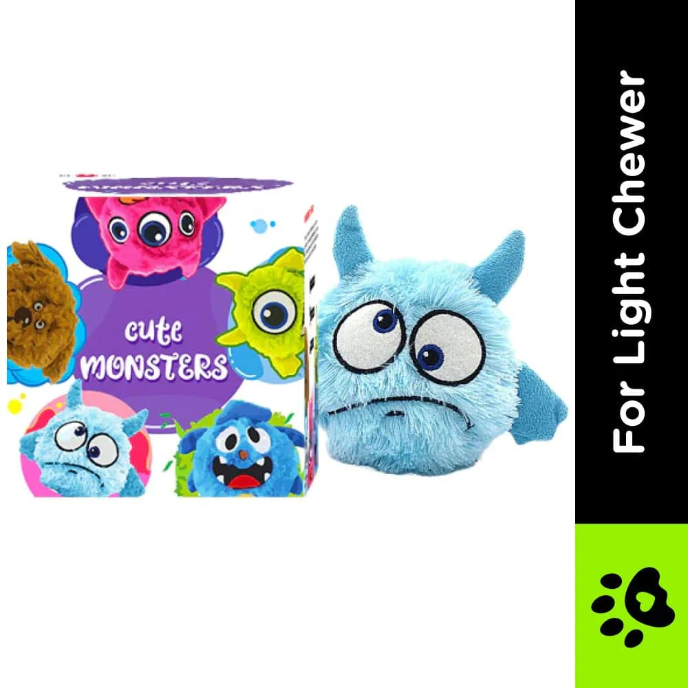 Pawsindia Trembling Monster Toy for Dogs (Blue) - Image 2